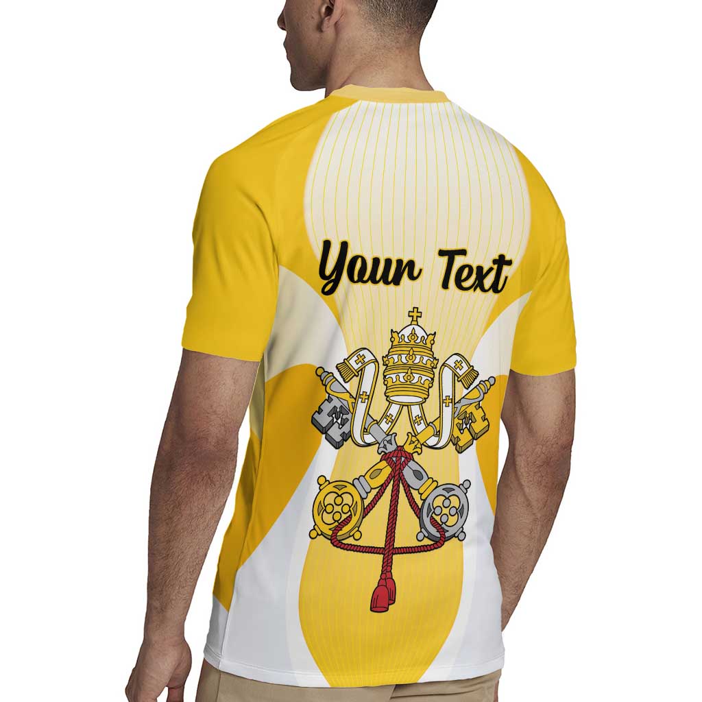 Personalized Holy See - Vatican City Rugby Jersey Sporty Style