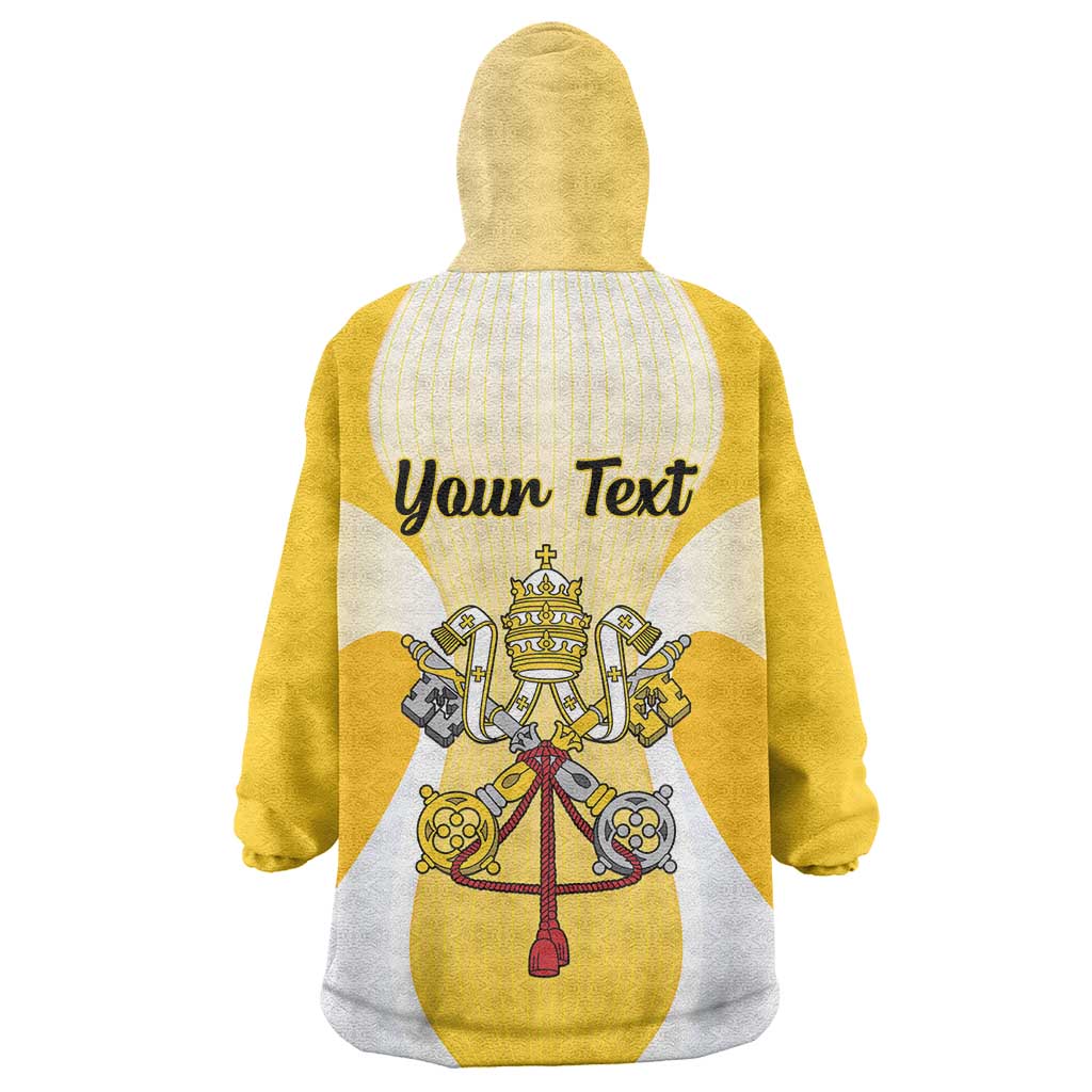 Personalized Holy See - Vatican City Wearable Blanket Hoodie Sporty Style