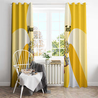 Personalized Holy See - Vatican City Window Curtain Sporty Style