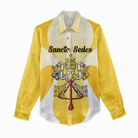 Personalized Holy See - Vatican City Women Casual Shirt Sporty Style