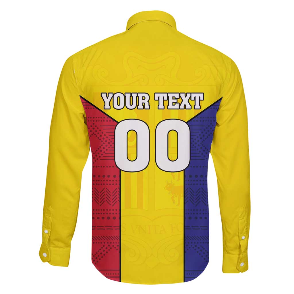 Custom Andorra Coat Of Arms Family Matching Off Shoulder Maxi Dress and Hawaiian Shirt Narcissus Poeticus Flowers Flag Style