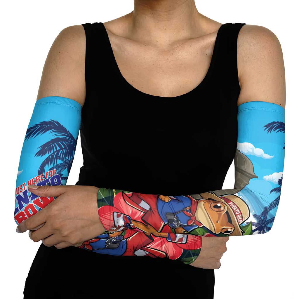 Puerto Rico Coquí Frog Arm Sleeves Benito Bowl Halftime Show