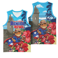 Puerto Rico Coquí Frog Basketball Jersey Benito Bowl Halftime Show