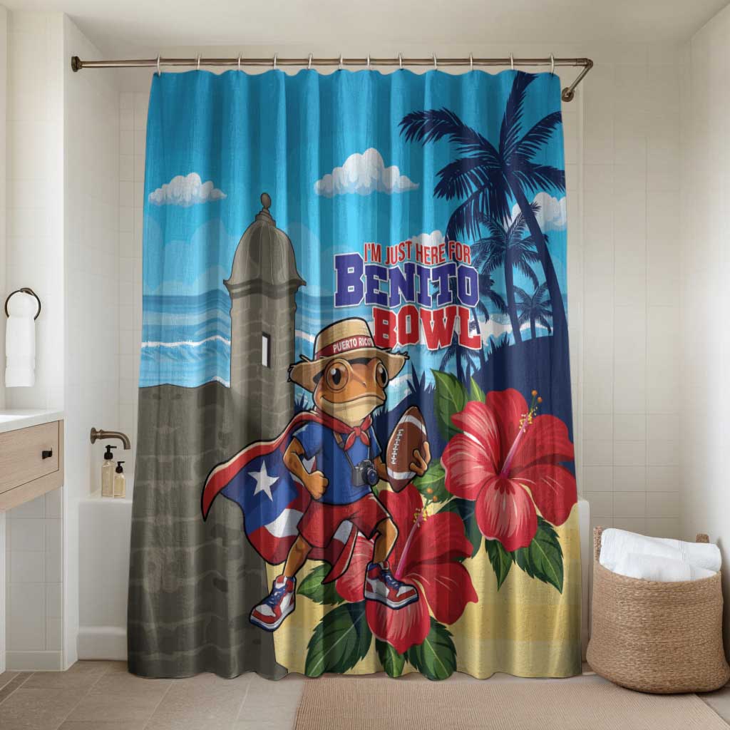 Puerto Rico Coquí Frog Bathroom Set Benito Bowl Halftime Show