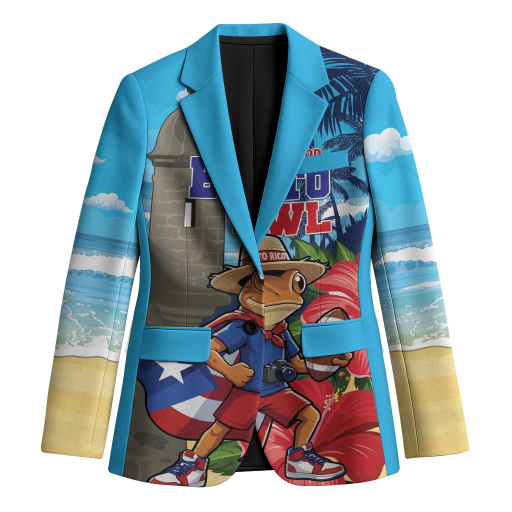 Puerto Rico Coquí Frog Blazer Benito Bowl Halftime Show