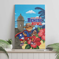 Puerto Rico Coquí Frog Canvas Wall Art Benito Bowl Halftime Show