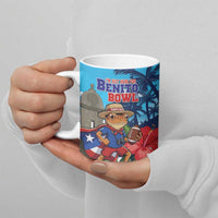 Puerto Rico Coquí Frog Ceramic Mug Benito Bowl Halftime Show