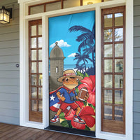 Puerto Rico Coquí Frog Door Cover Benito Bowl Halftime Show