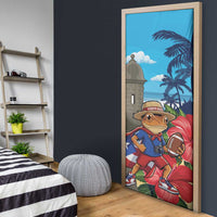 Puerto Rico Coquí Frog Door Cover Benito Bowl Halftime Show