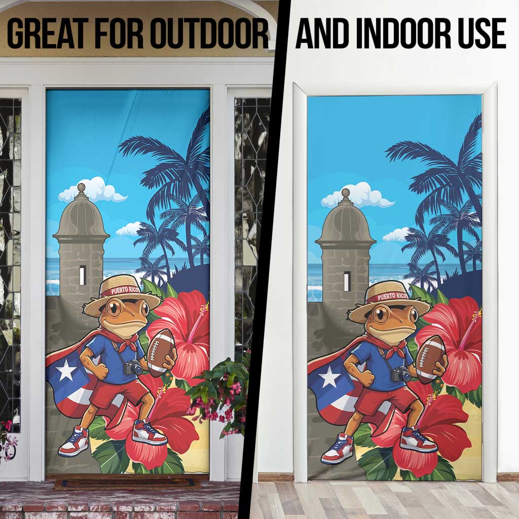 Puerto Rico Coquí Frog Door Cover Benito Bowl Halftime Show