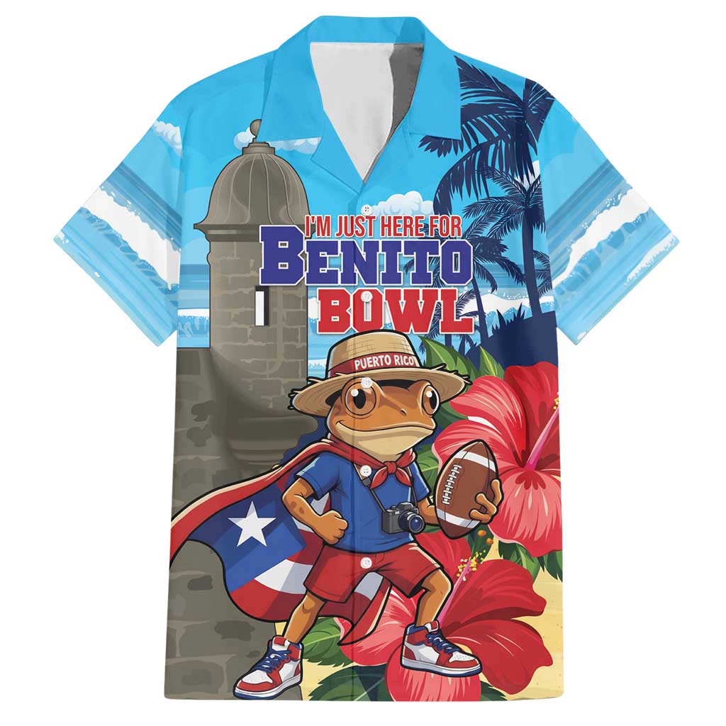 Puerto Rico Coquí Frog Hawaiian Shirt Benito Bowl Halftime Show