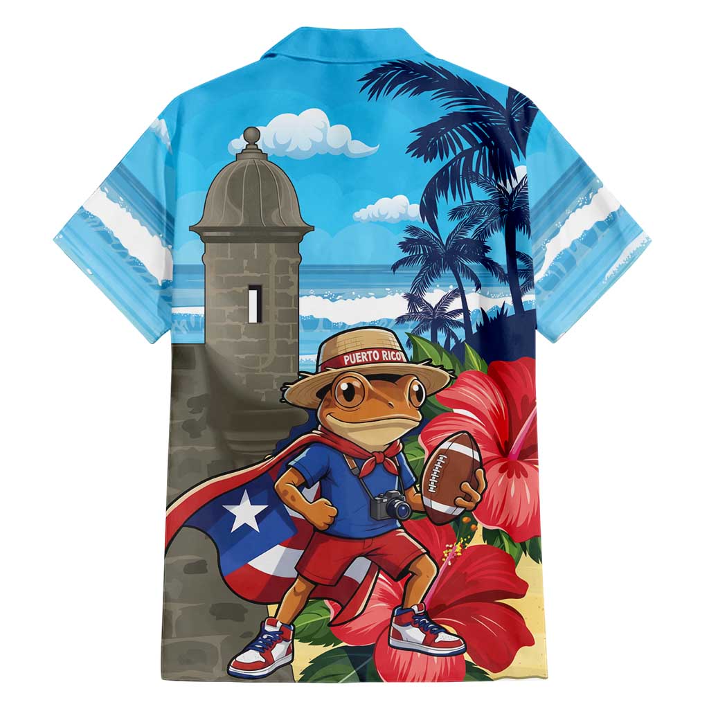 Puerto Rico Coquí Frog Hawaiian Shirt Benito Bowl Halftime Show