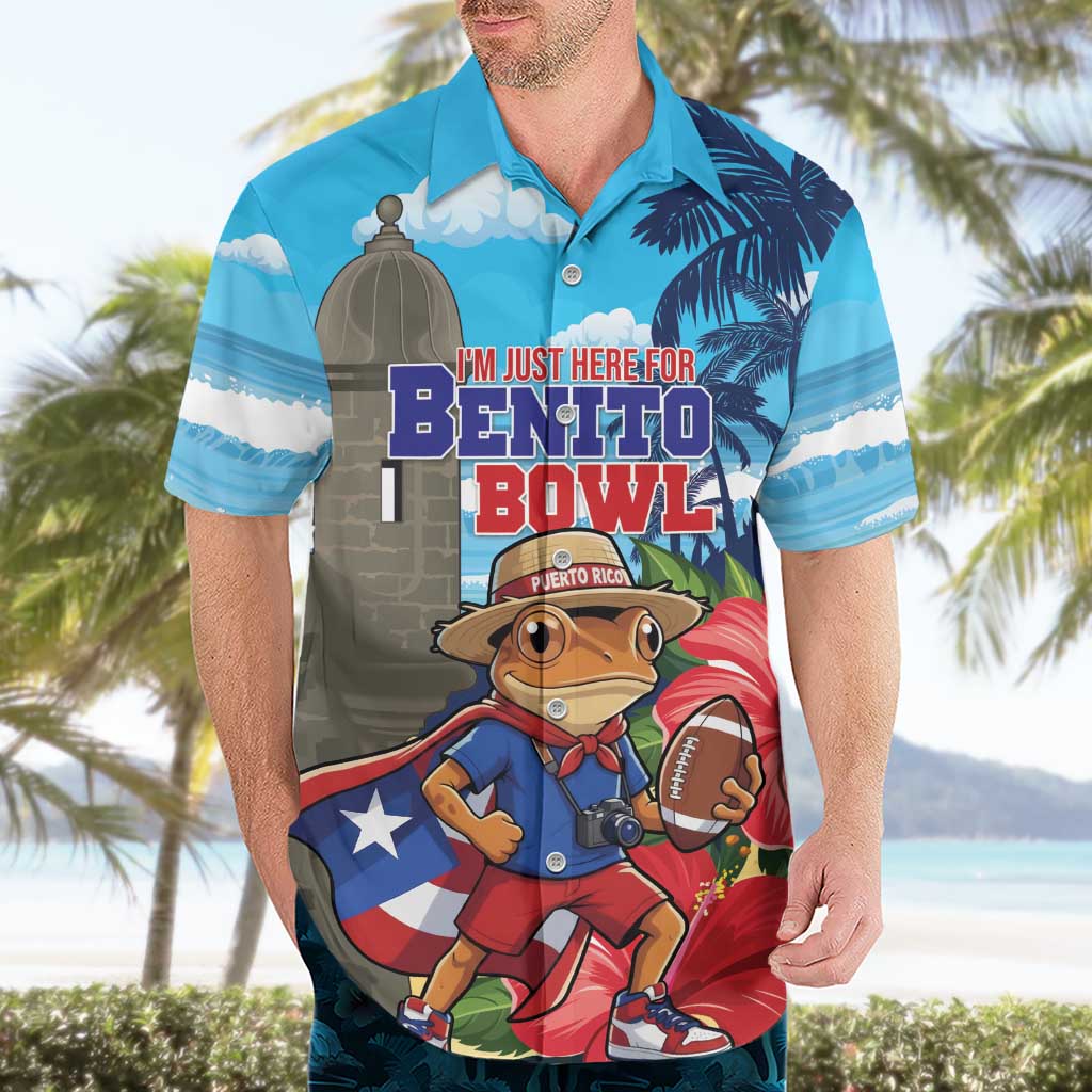 Puerto Rico Coquí Frog Hawaiian Shirt Benito Bowl Halftime Show