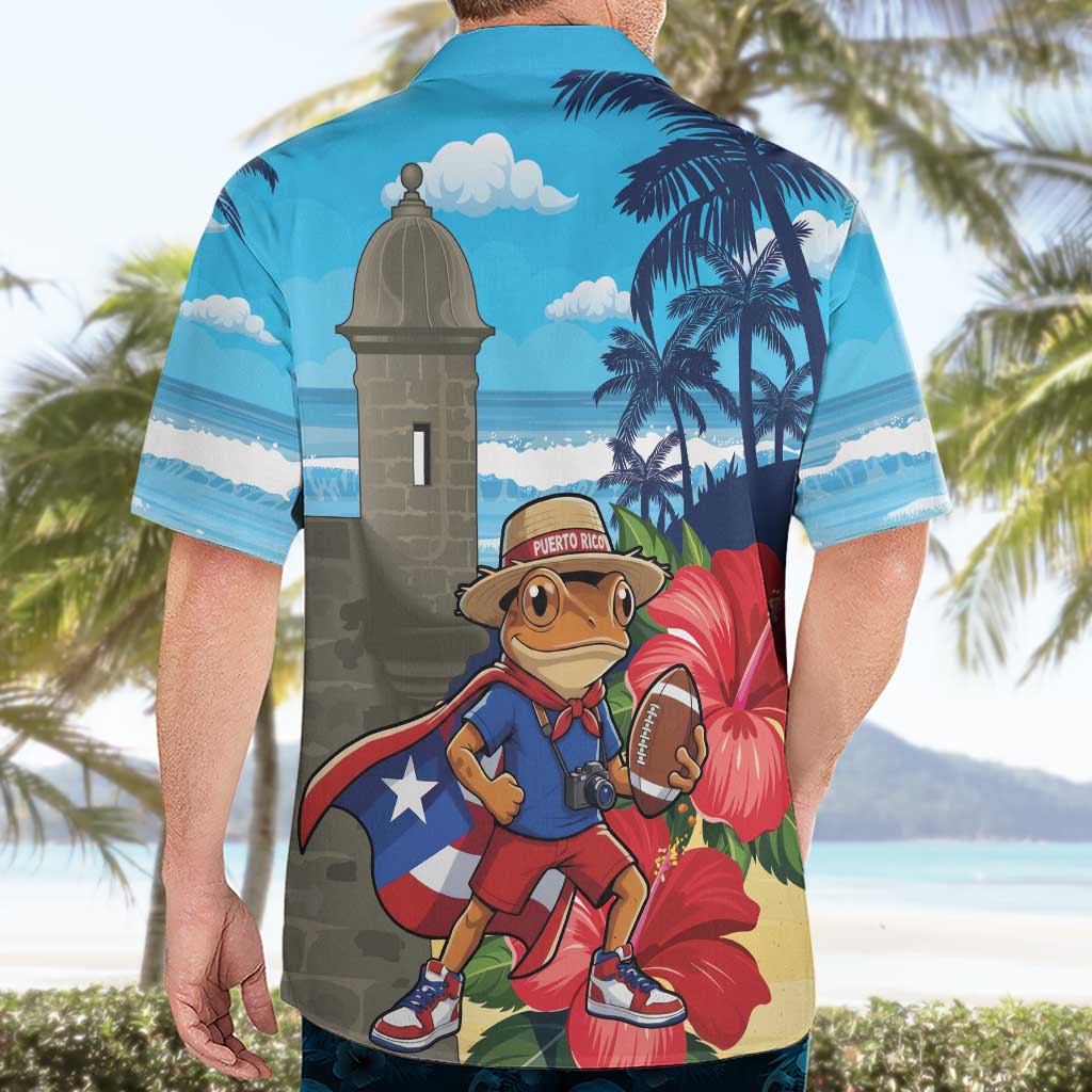 Puerto Rico Coquí Frog Hawaiian Shirt Benito Bowl Halftime Show