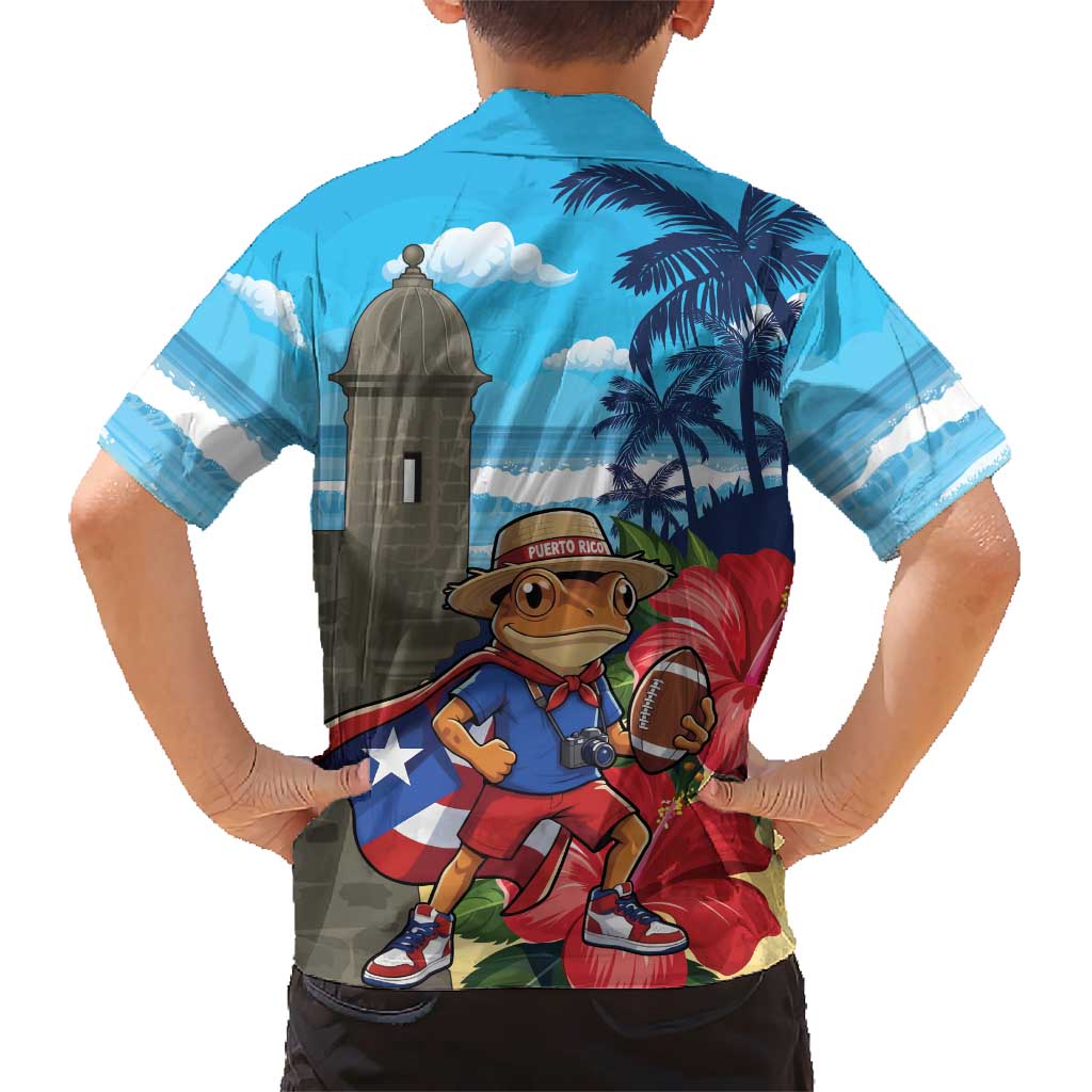 Puerto Rico Coquí Frog Hawaiian Shirt Benito Bowl Halftime Show