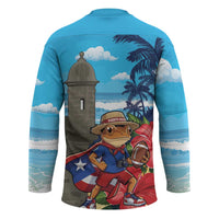 Puerto Rico Coquí Frog Hockey Jersey Benito Bowl Halftime Show