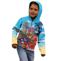 Puerto Rico Coquí Frog Kid Hoodie Benito Bowl Halftime Show