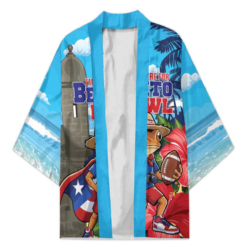 Puerto Rico Coquí Frog Kimono Benito Bowl Halftime Show