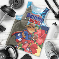 Puerto Rico Coquí Frog Men Tank Top Benito Bowl Halftime Show