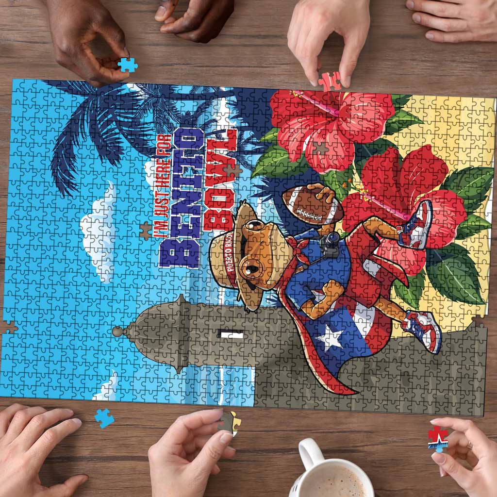 Puerto Rico Coquí Frog Puzzle Benito Bowl Halftime Show