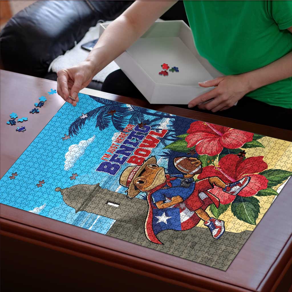 Puerto Rico Coquí Frog Puzzle Benito Bowl Halftime Show