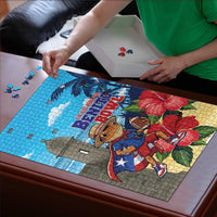 Puerto Rico Coquí Frog Puzzle Benito Bowl Halftime Show