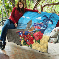 Puerto Rico Coquí Frog Quilt Benito Bowl Halftime Show