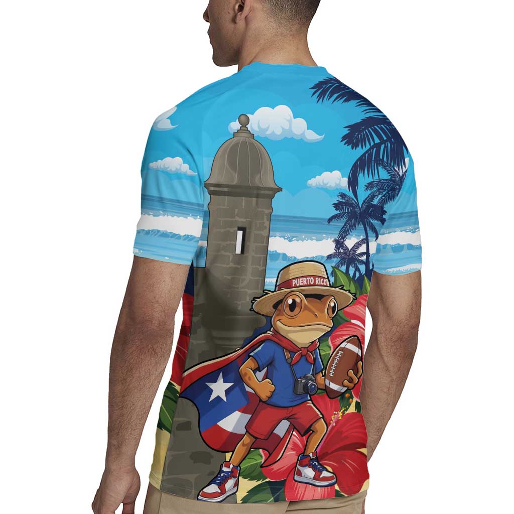 Puerto Rico Coquí Frog Rugby Jersey Benito Bowl Halftime Show
