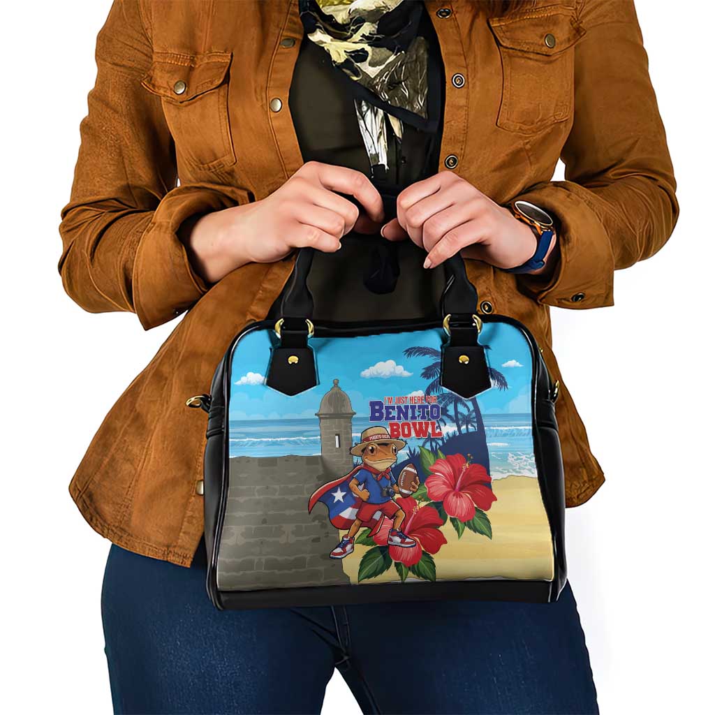 Puerto Rico Coquí Frog Shoulder Handbag Benito Bowl Halftime Show