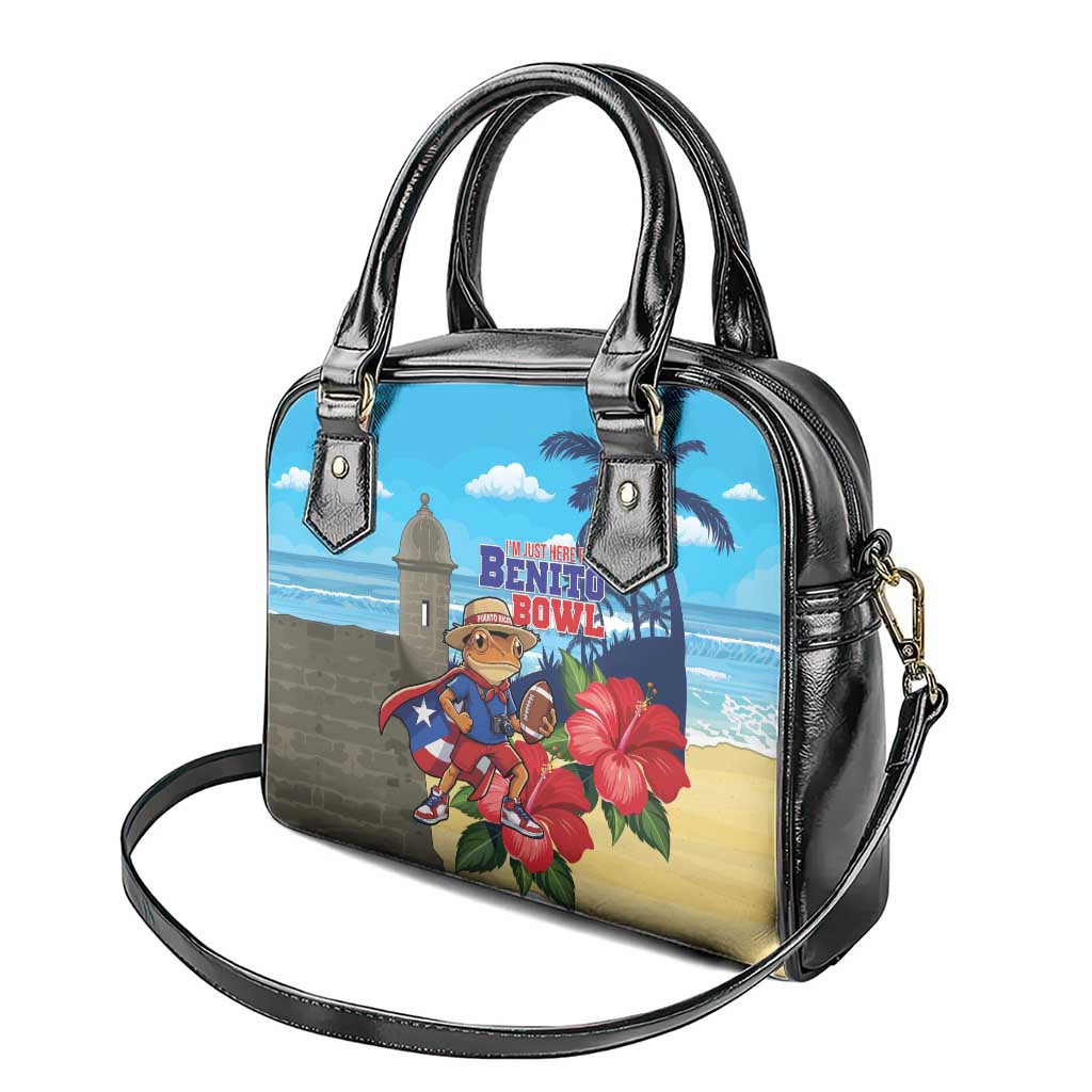 Puerto Rico Coquí Frog Shoulder Handbag Benito Bowl Halftime Show