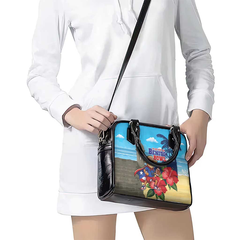 Puerto Rico Coquí Frog Shoulder Handbag Benito Bowl Halftime Show