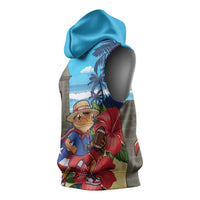 Puerto Rico Coquí Frog Sleeveless Hoodie Benito Bowl Halftime Show