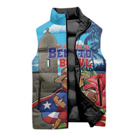 Puerto Rico Coquí Frog Sleeveless Puffer Jacket Benito Bowl Halftime Show