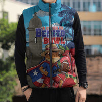 Puerto Rico Coquí Frog Sleeveless Puffer Jacket Benito Bowl Halftime Show
