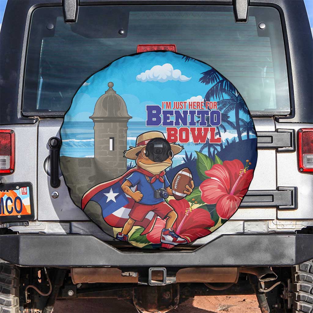 Puerto Rico Coquí Frog Spare Tire Cover Benito Bowl Halftime Show