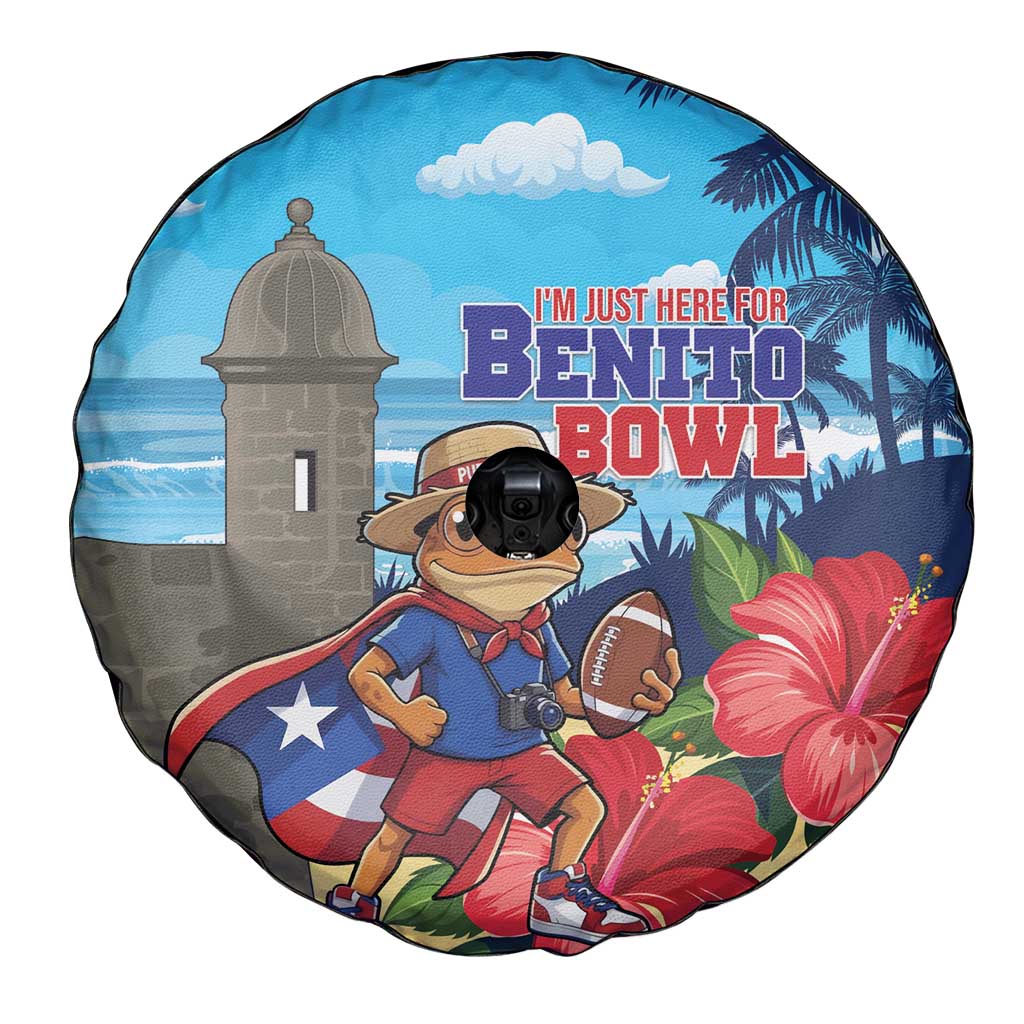 Puerto Rico Coquí Frog Spare Tire Cover Benito Bowl Halftime Show