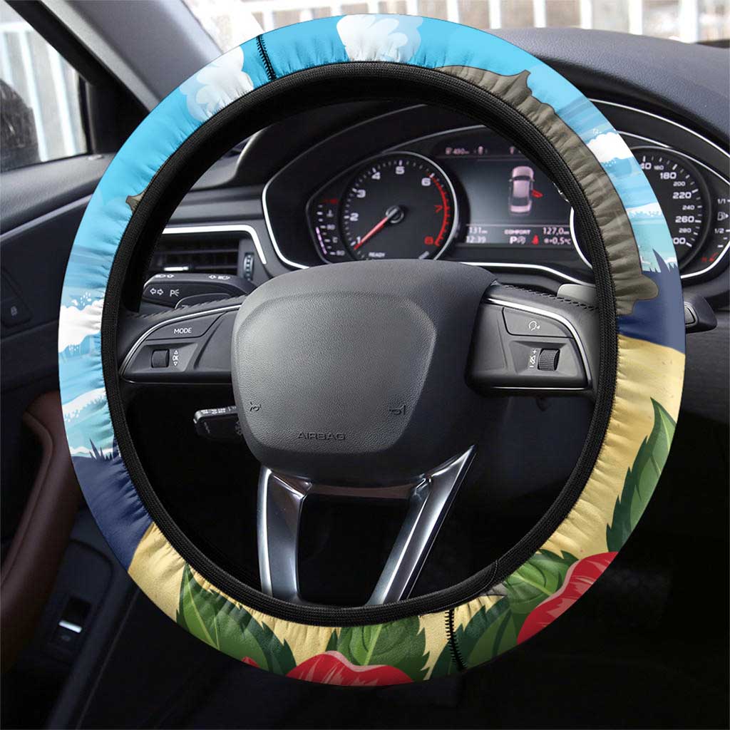 Puerto Rico Coquí Frog Steering Wheel Cover Benito Bowl Halftime Show