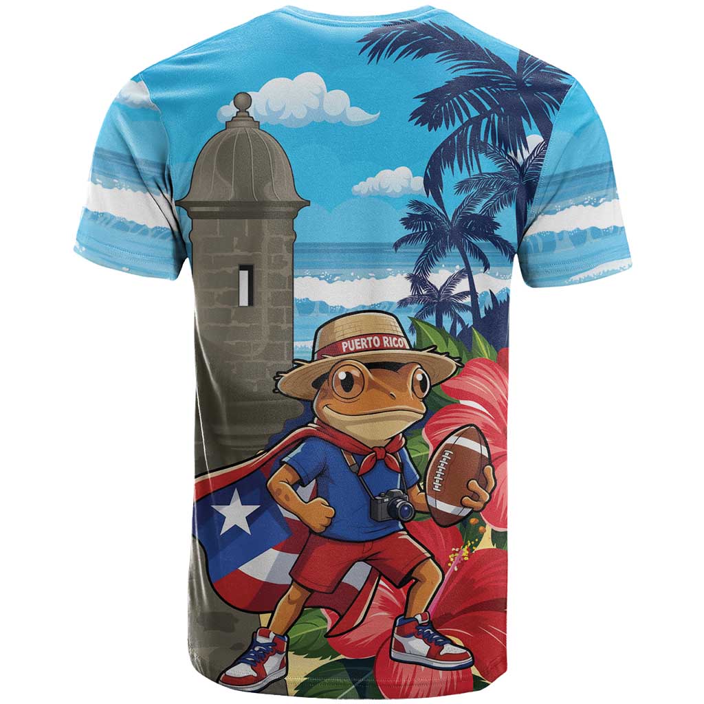 Puerto Rico Coquí Frog T Shirt Benito Bowl Halftime Show