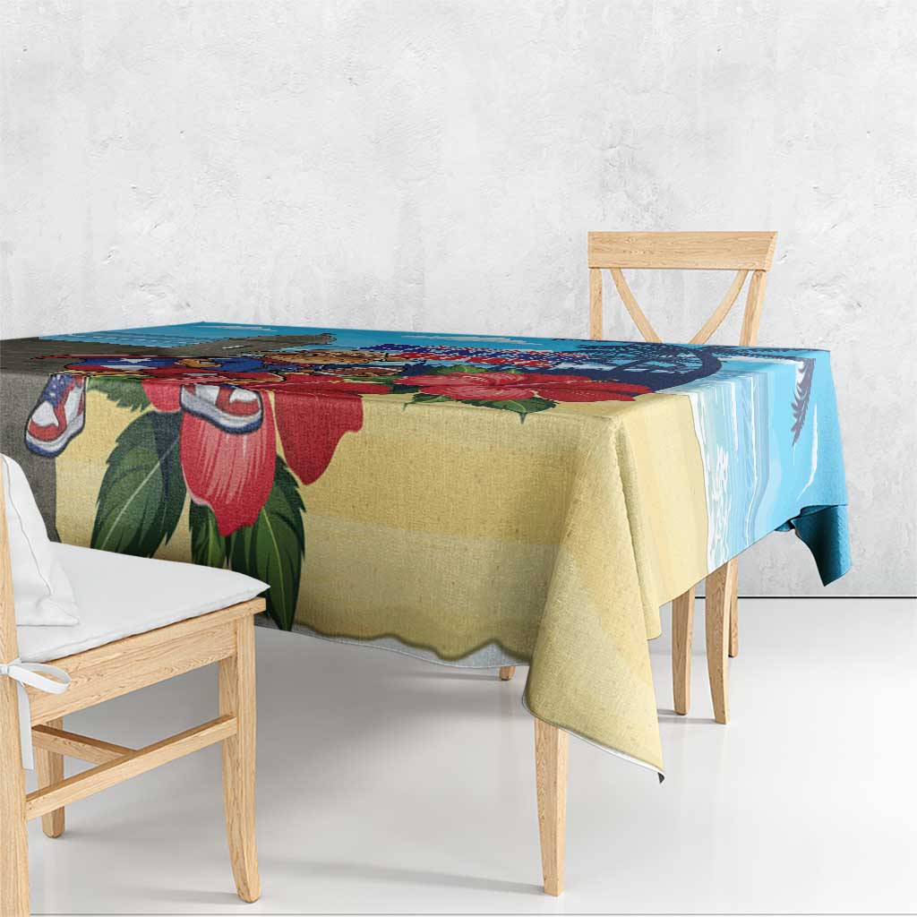 Puerto Rico Coquí Frog Tablecloth Benito Bowl Halftime Show