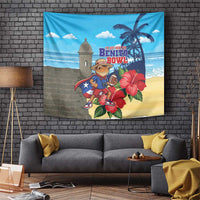 Puerto Rico Coquí Frog Tapestry Benito Bowl Halftime Show