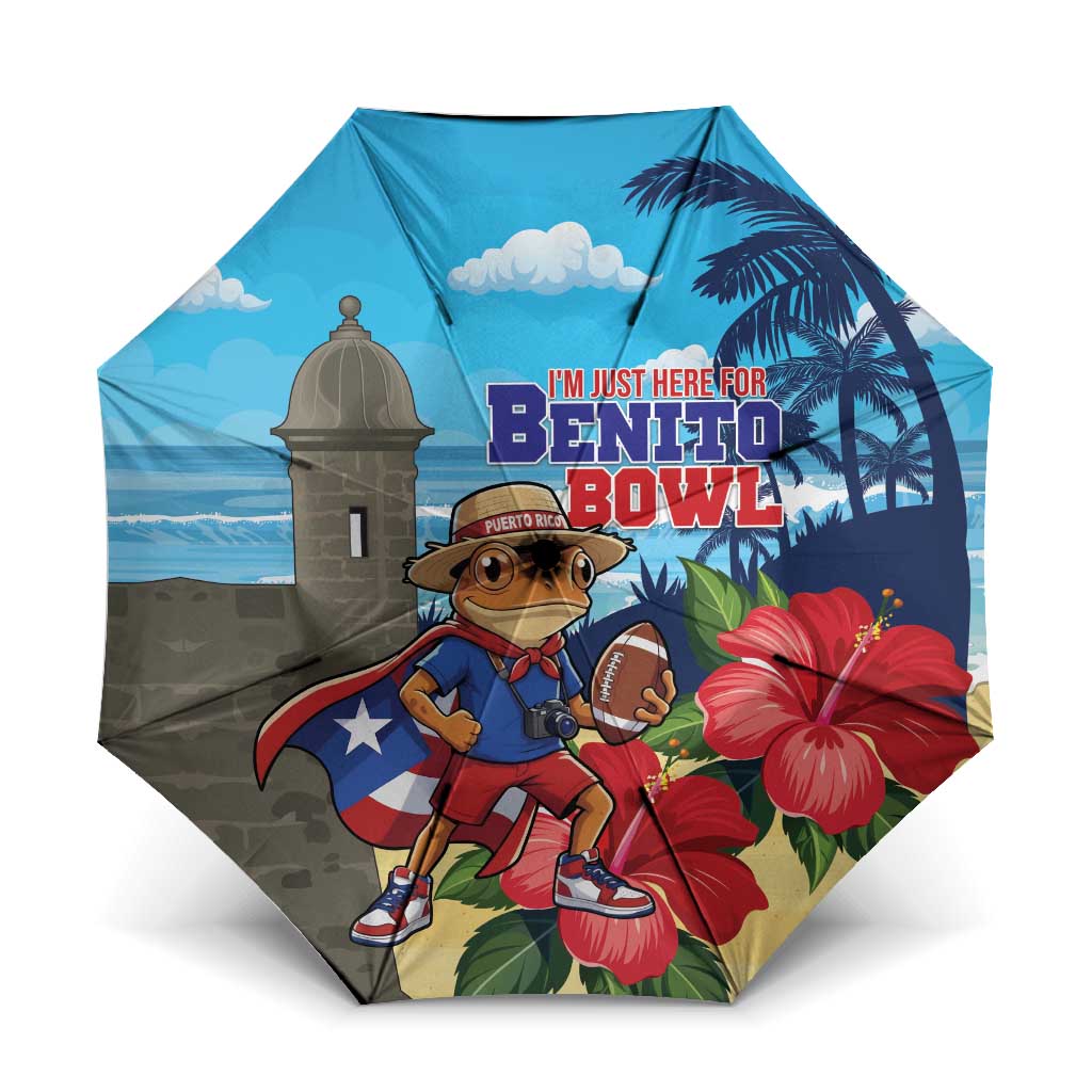 Puerto Rico Coquí Frog Umbrella Benito Bowl Halftime Show