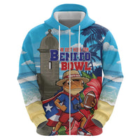 Puerto Rico Coquí Frog Zip Hoodie Benito Bowl Halftime Show