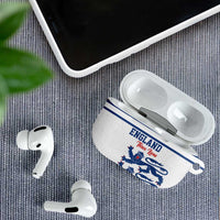 England Three Lions AirPods Case Vintage Stripe Football Fan