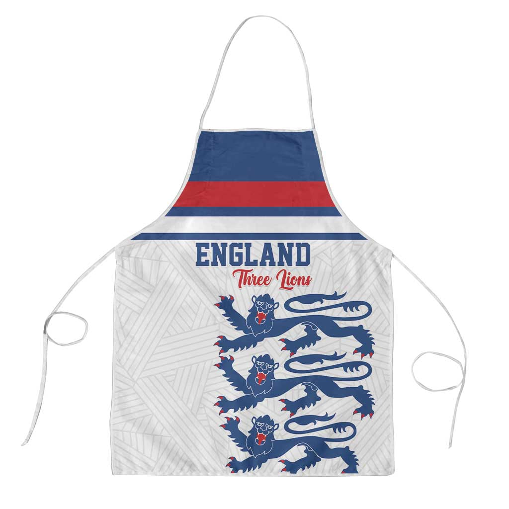 England Three Lions Apron Vintage Stripe Football Fan