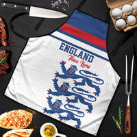 England Three Lions Apron Vintage Stripe Football Fan