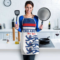 England Three Lions Apron Vintage Stripe Football Fan