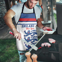 England Three Lions Apron Vintage Stripe Football Fan