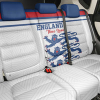England Three Lions Back Car Seat Cover Vintage Stripe Football Fan