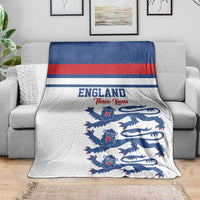 England Three Lions Blanket Vintage Stripe Football Fan