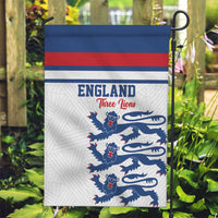 England Three Lions Garden Flag Vintage Stripe Football Fan